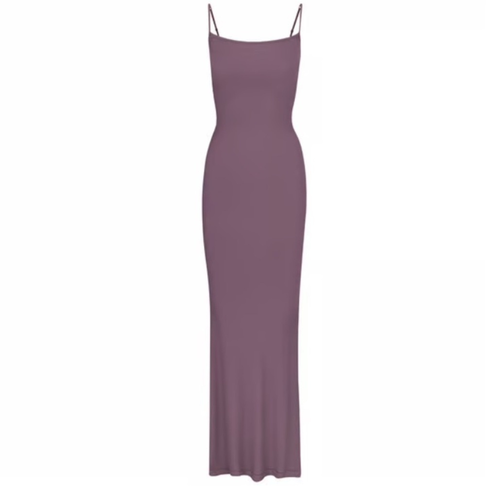 Skims Soft Lounge Long Slip Dress